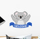Welcome Koala Wall Decal