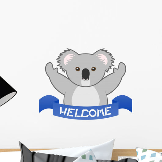 Welcome Koala Wall Decal