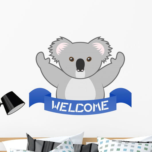 Welcome Koala Wall Decal