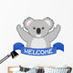 Welcome Koala Wall Decal