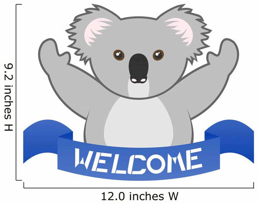 Welcome Koala Wall Decal