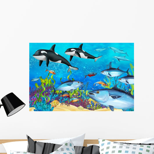 The Coral Reef Wall Mural