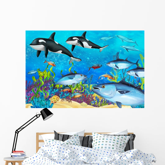 The Coral Reef Wall Mural