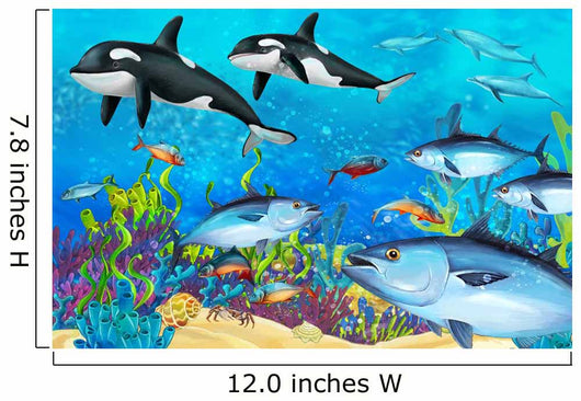 The Coral Reef Wall Mural