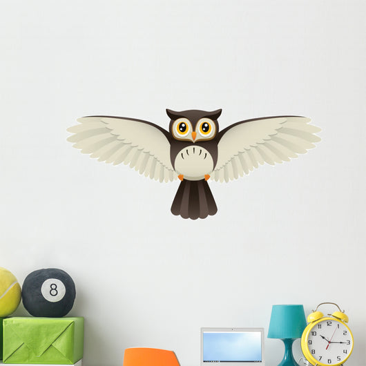 Owl Flying Wall Decal