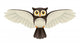 Owl Flying Wall Decal