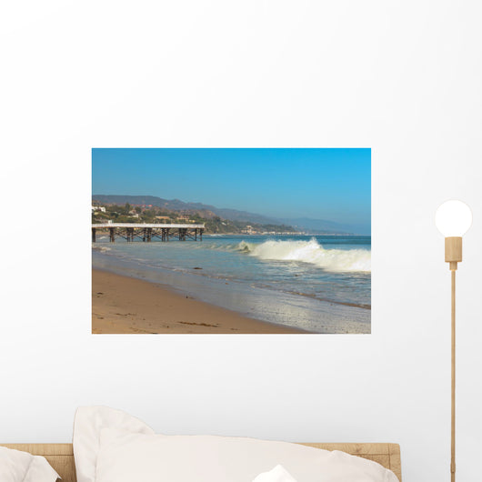 White Wooden Pier Beach