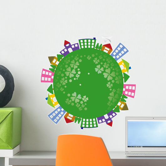 Peaceful Earth Wall Decal