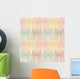 Seamless Pastel Owls Wall Decal