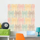 Seamless Pastel Owls Wall Decal