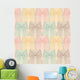 Seamless Pastel Owls Wall Decal