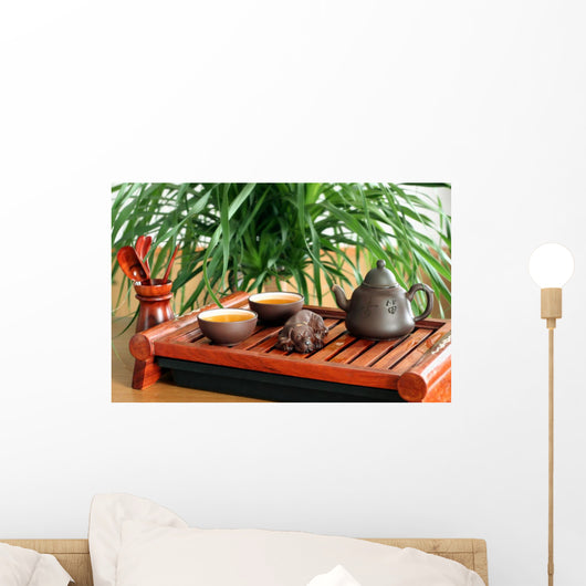 chinese tea ceremony Wall Mural