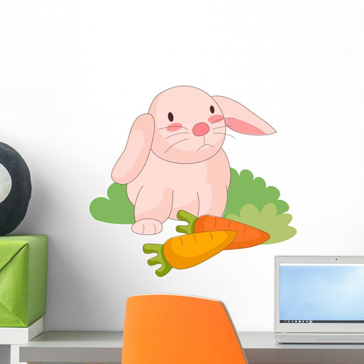Icon Rabbit Wall Mural