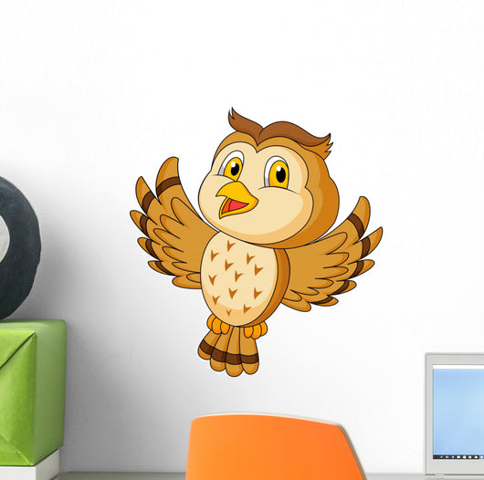 Cvute Owl Cartoon Flying