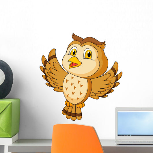 Cvute Owl Cartoon Flying