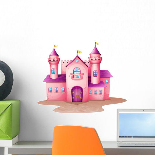 Pink Colored Castle