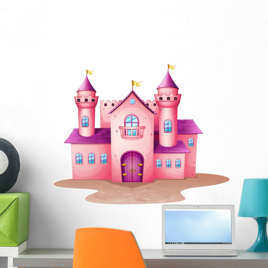Pink Colored Castle