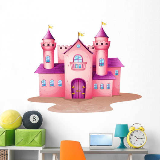 Pink Colored Castle