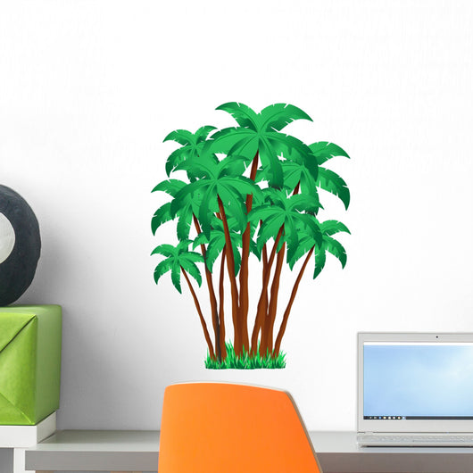 Palm Trees Group-clump Palme