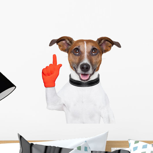 dog idea Wall Decal