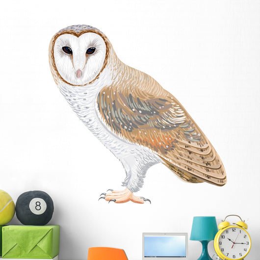 Barn Owl Wall Decal