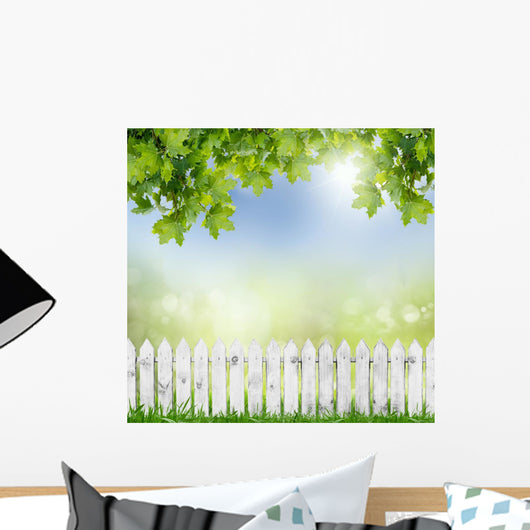 Springold White Fence