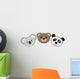 Three Faces Wall Decal