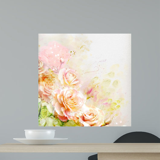 Watercolor Roses