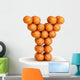 Letter Y Basketball Wall Mural