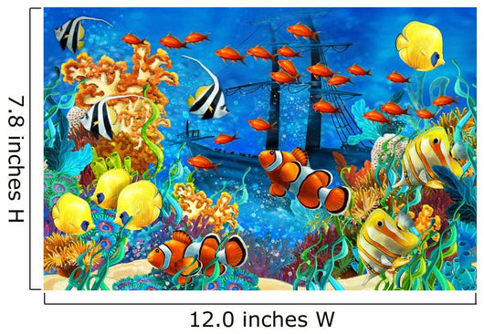 Coral Reef Illustration for