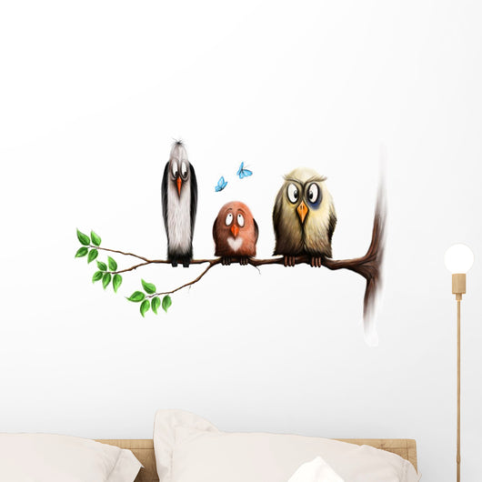 Birds Wall Mural