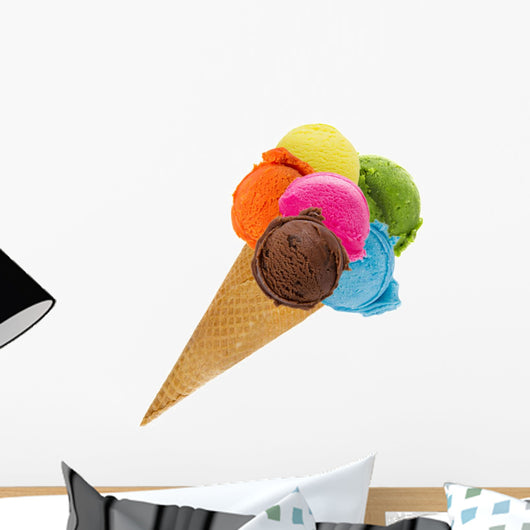 Ice Cream Scoops Cone