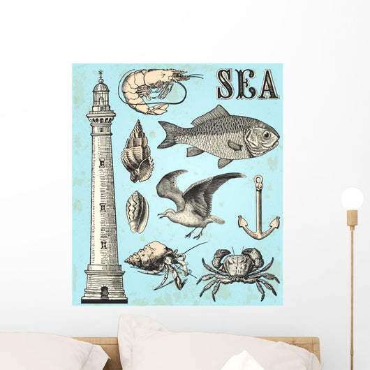 Sea Wall Decal