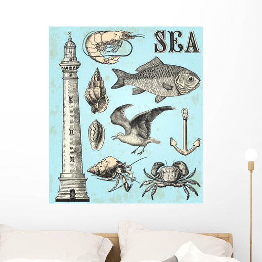 Sea Wall Decal