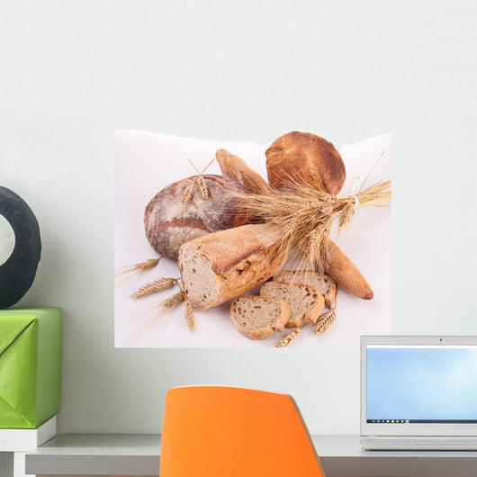 bread and wheat Wall Decal