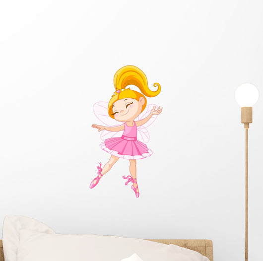 Little fairy ballerina Wall Decal