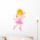 Little fairy ballerina Wall Decal