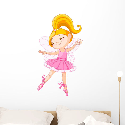 Little fairy ballerina Wall Decal