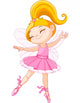 Little fairy ballerina Wall Decal