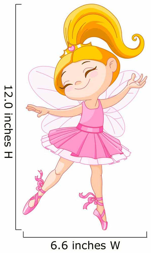 Little fairy ballerina Wall Decal