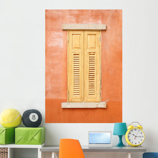 Vintage Window Wall