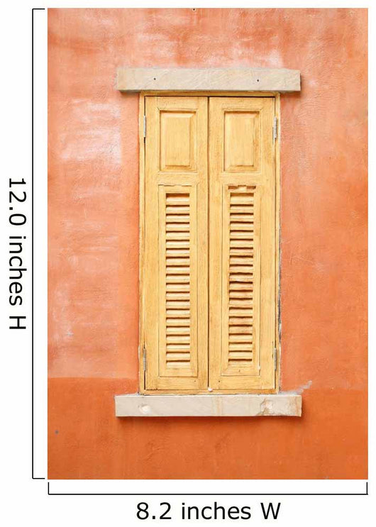 Vintage Window Wall