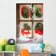 Festive Holiday Window Wall Mural