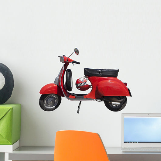 Special Red Vespa