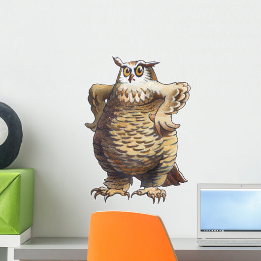 Eagle Owl Wall Mural