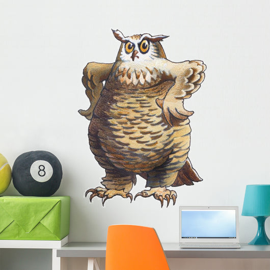 Eagle Owl Wall Mural