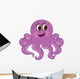 Octopus Coloring Book Vector