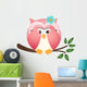 Owl With Both Wings in Wall Decal