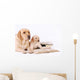 Labrador Puppy and His Wall Decal