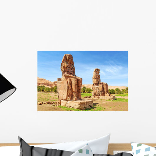 Colossi Memnon Luxor Egypt